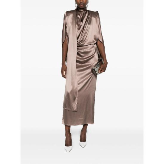 26SS 뮈글러 원피스 RO1813 7002 BROWN - MUGLER