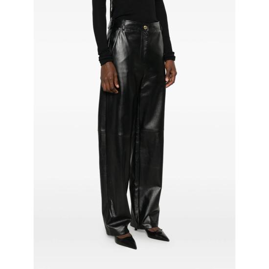 26FW 막스마라 스튜디오 팬츠 MSTLEGNO 013F 004 BLACK - MAX MARA STUDIO