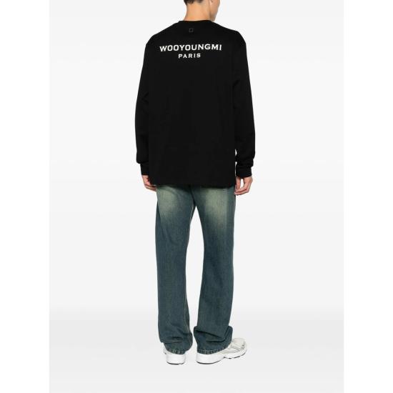 26FW 우영미 스웨터 W263TS17 713B BLACK - WOOYOUNGMI