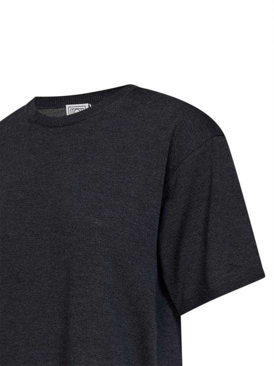 26FW 토템 폴로 티셔츠 253WRT0531YA0079 019 GREY - TOTEME