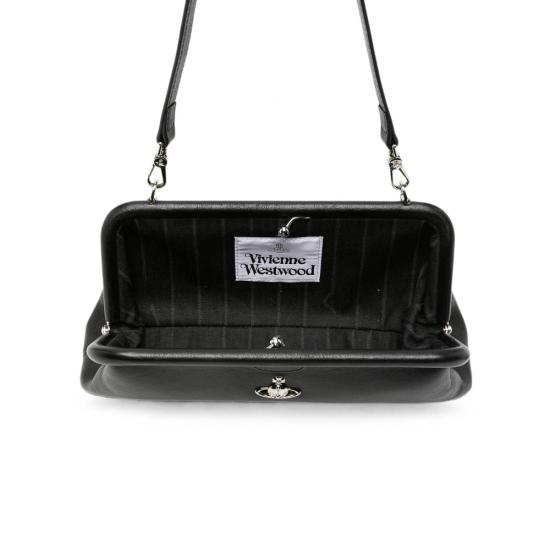 26FW 비비안웨스트우드 아카이브 오르브 탑핸들 토트백 4B01001EW L00BX N401 BLACK - VIVIENNE WESTWOOD
