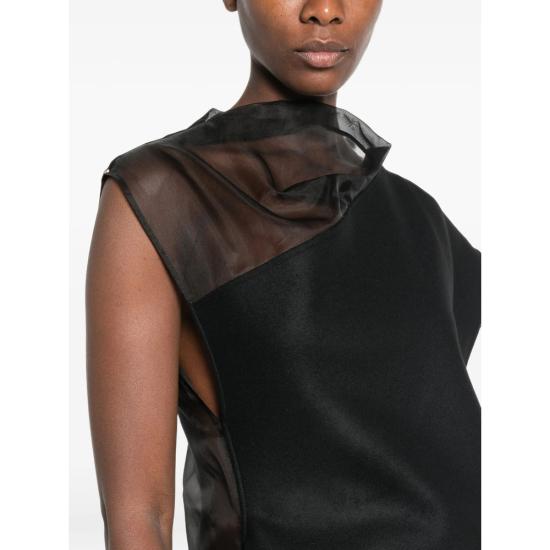 26FW 스포트막스 원피스 SPSCESTO 607 003 BLACK - SPORTMAX