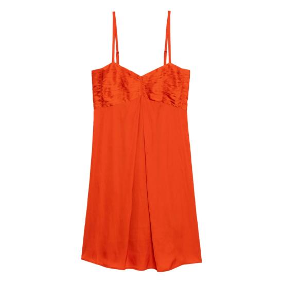 26SS 자딕앤볼테르 원피스 WWDR02635 TANGE ORANGE