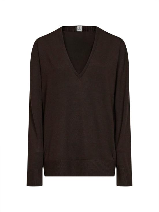 26FW 토템 스웨터 264WRT0521YA0079 426 BROWN