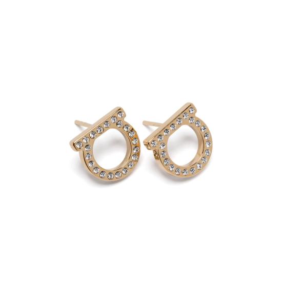 26FW 살바토레 페라가모 이어링 760122 0696573 CRYOR GOLD - SALVATORE FERRAGAMO