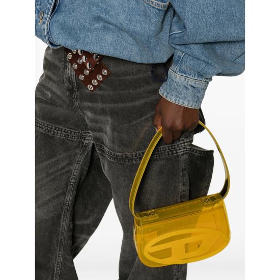 26SS 디젤 1dr 아이코닉 숄더 백 P8763 X08396 T3020 YELLOW - DIESEL