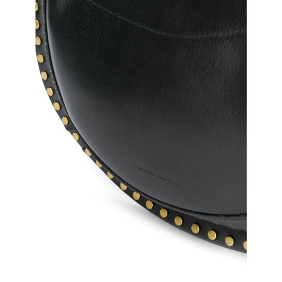 26FW 이자벨마랑 나오코 레더 숄더백 A1C01M PP0001FA 01BK BLACK - ISABEL MARANT