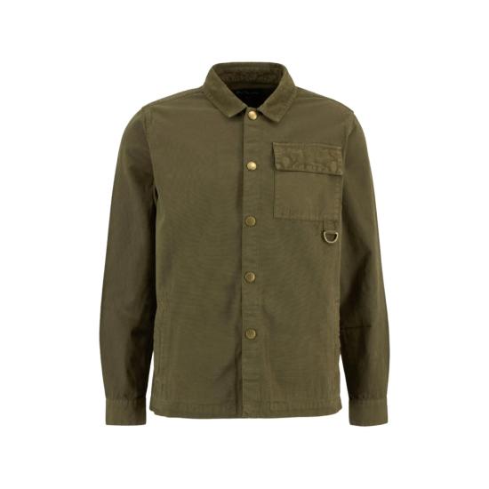 26SS 바버 셔츠 MOS0477 GN61 GREEN