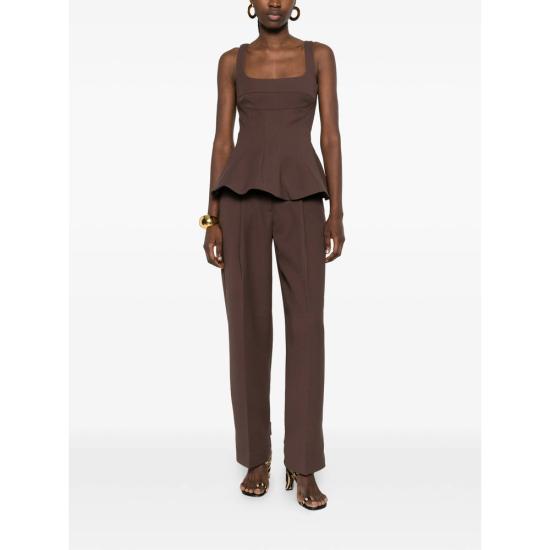 26SS 스티네 고야 팬츠 SGP142 2330 COCOA BROWN - STINE GOYA