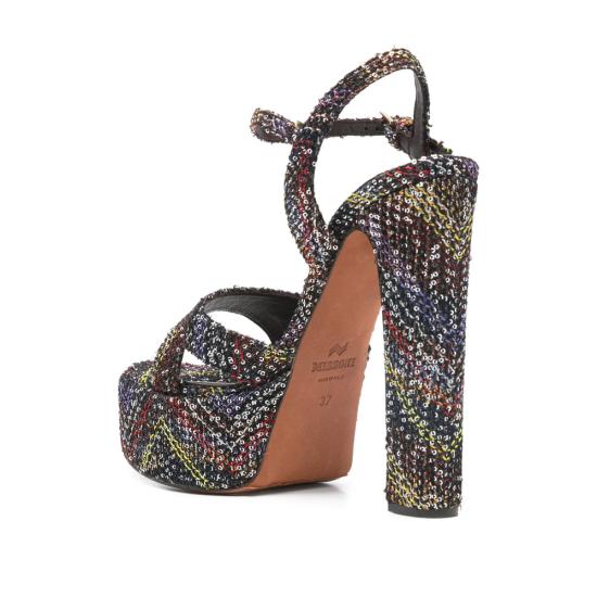 26SS 미소니 힐/펌프스 MWF092 026 BLACK - MISSONI