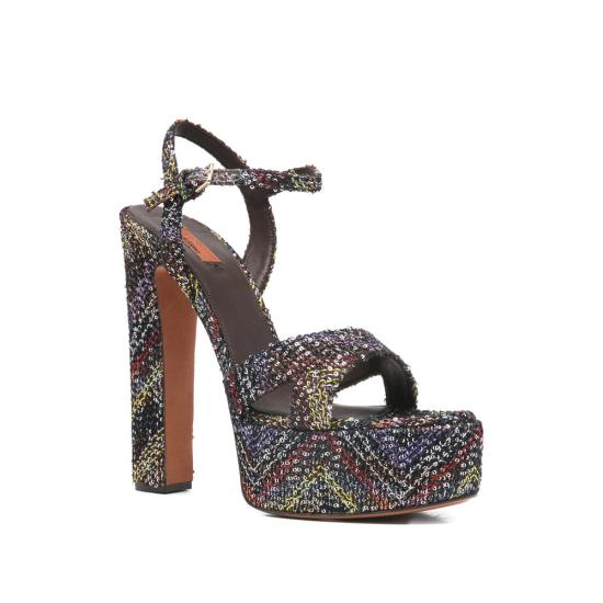 26SS 미소니 힐/펌프스 MWF092 026 BLACK - MISSONI
