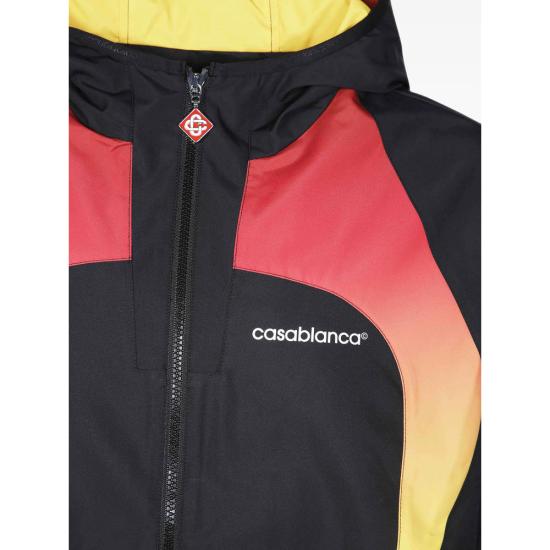 26FW 카사블랑카 자켓 AW26 JK 550 01 ORABK BLACK - CASABLANCA