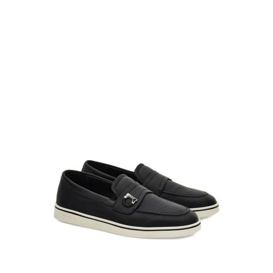 26FW 살바토레 페라가모 스니커즈 02A374 0789158 M NERO BLACK - SALVATORE FERRAGAMO