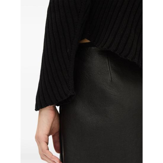 26FW 앤 드뮐미스터 스웨터 B0014320 KN085 099 BLACK - ANN DEMEULEMEESTER