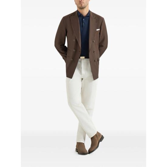 26FW 브루넬로 쿠치넬리 스웨터 MIS806005 C0Z76 BLUE - BRUNELLO CUCINELLI