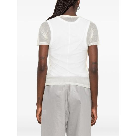 26SS 팔로마울 폴로 티셔츠 WD6203 OLIMPIA ME OFFWH WHITE - PALOMA WOOL