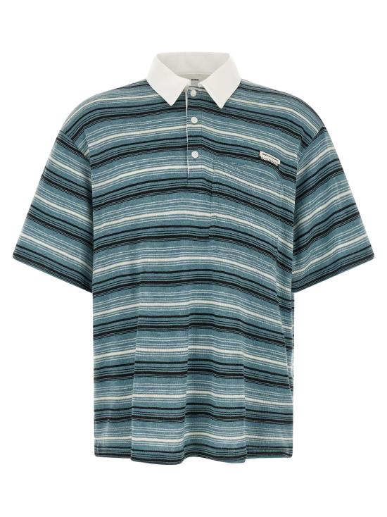 26FW 송포더뮤트 폴로 티셔츠 262MTS037MSKTBLUBLUE