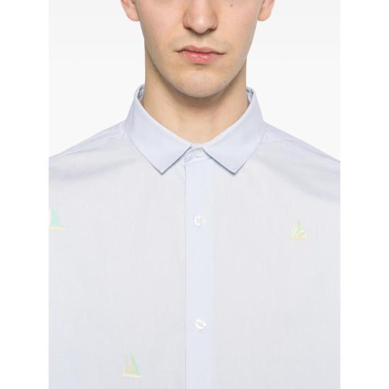 26SS 메종 라비쉬 셔츠 ZMBRETEUILBOAT OXBLU BLUE - MAISON LABICHE