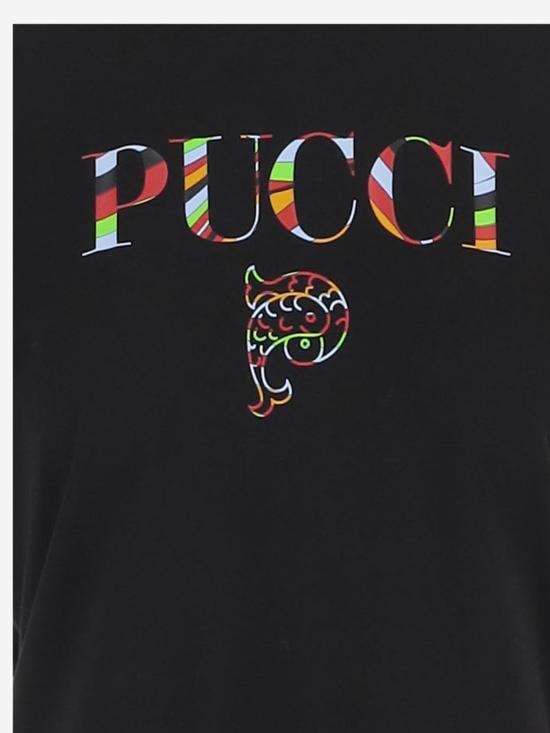 26FW 에밀리오푸치 폴로 티셔츠 6UTP75 BLACK - EMILIO PUCCI
