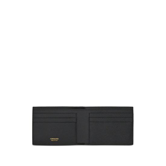 26FW 살바토레 페라가모 간치니 반지갑 661451 0775644 NERO BLACK - SALVATORE FERRAGAMO