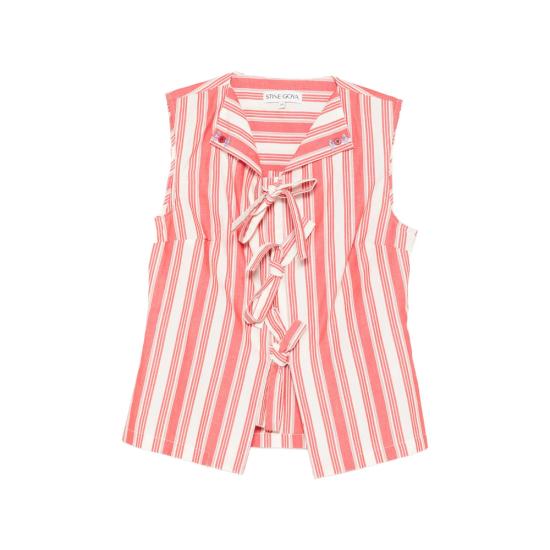 26SS 스티네 고야 탑 SGT178 2487 SCARL RED