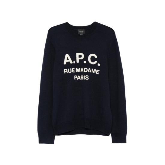 26FW 아페쎄 스웨터 WVAXU H23493 IAJ NAVY