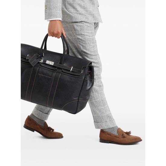 26FW 브루넬로 쿠치넬리 벨트백 MBZIBU071 C101 BLACK - BRUNELLO CUCINELLI