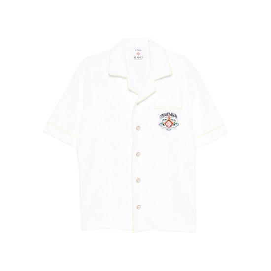 26SS 카사블랑카 셔츠 SP26 SH 085 03 WHITE