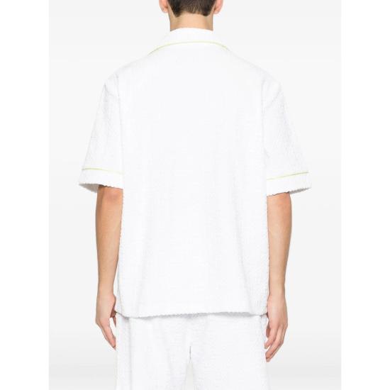 26SS 카사블랑카 셔츠 SP26 SH 085 03 WHITE - CASABLANCA