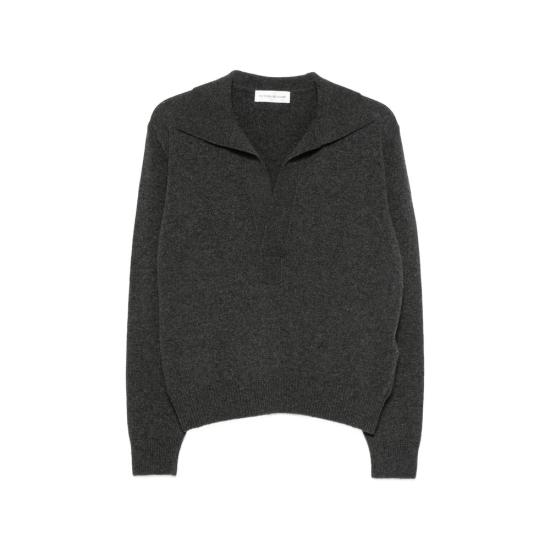 26FW 빅토리아 베컴 스웨터 1326KJU007475A OREME GRAY