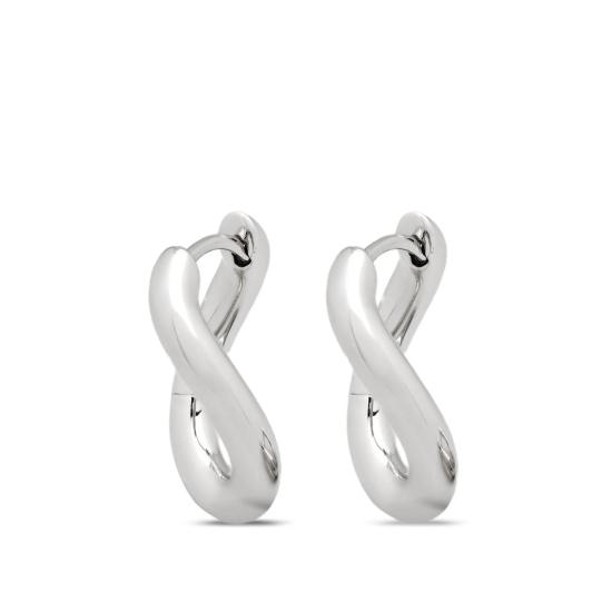 26FW 톰우드 이어링 101645 RIVER HOOP SILVER