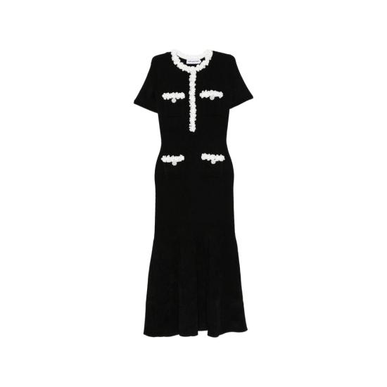 26FW 셀프 포트레이트 원피스 AW26 099MA B BLACK