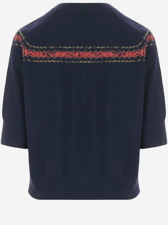 26FW 드리스 반 노튼 스웨터 011205 NAVY - DRIES VAN NOTEN