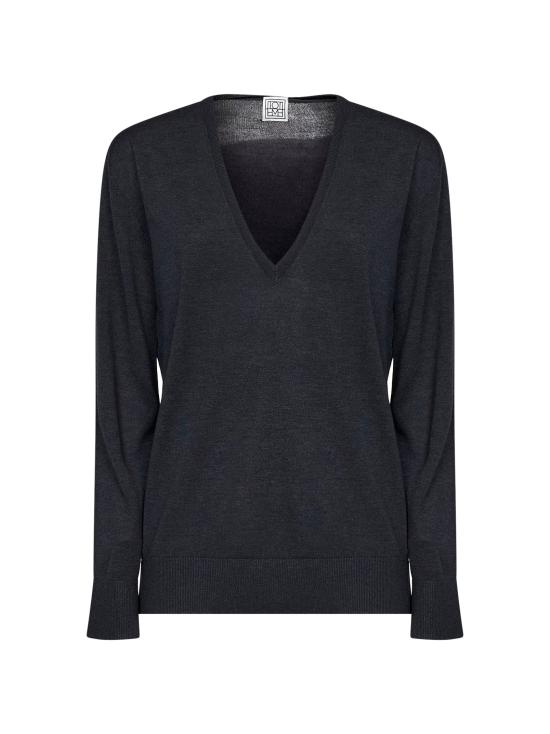 26FW 토템 스웨터 264WRT0521YA0079 019 GRAY