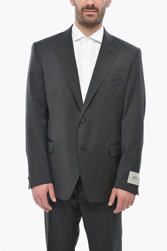  꼬르넬리아니 수트 세트 947R45 9437240 013 Gray - CORNELIANI