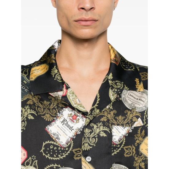 26FW 루드 셔츠 RHPF26SS02202 C933 BLACK - RHUDE