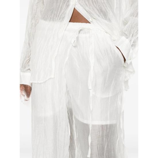 26SS 라 피신 팬츠 LS261WP006 RA006 001 WHITE - LA PISCINE
