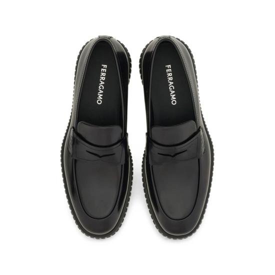 26FW 살바토레 페라가모 스니커즈 02B064 0796980 3E NERO BLACK - SALVATORE FERRAGAMO