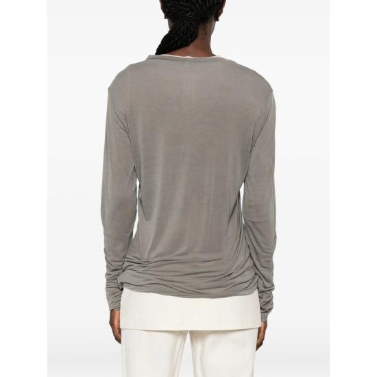 26FW 베이스레인지 폴로 티셔츠 TTLS LY LONG SLEEV GIGRE GRAY - BASERANGE