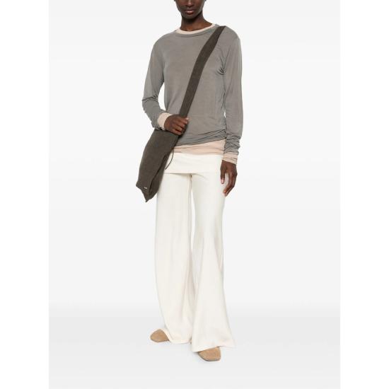 26FW 베이스레인지 폴로 티셔츠 TTLS LY LONG SLEEV GIGRE GRAY - BASERANGE
