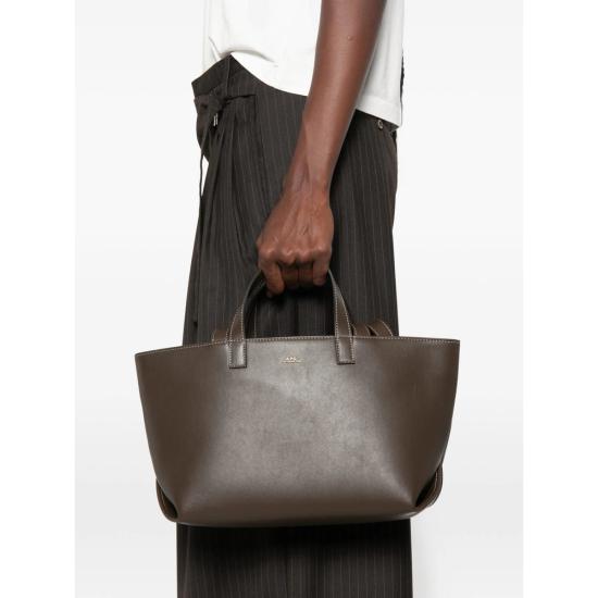 26FW 아페쎄 토트백 PXCEO F67073 KBD BROWN - A.P.C.