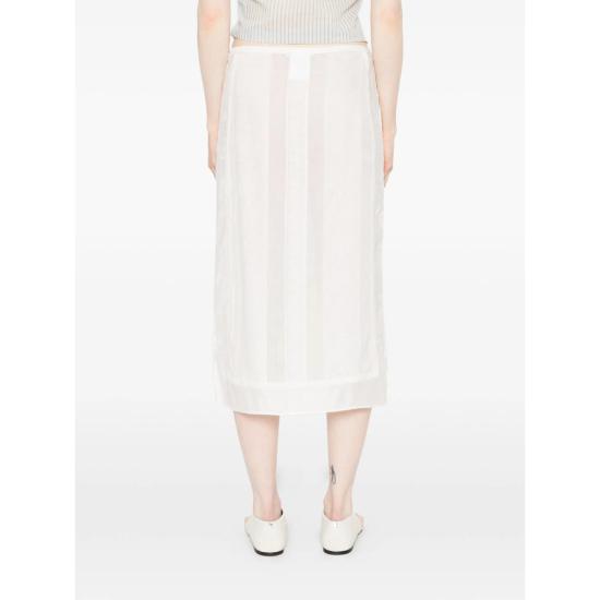 26SS 로우클래식 스커트 LW265SK06 WHITE - LOW CLASSIC
