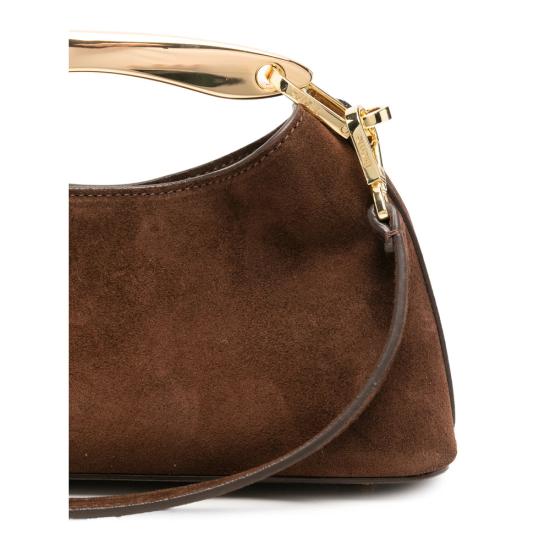 26FW 엘렘 토트백 MINI BOOMERANG SUEDE BROWN - ELLEME