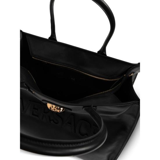 26FW 베르사체 토트백 1A14675 1020742 1B00V BLACK - VERSACE