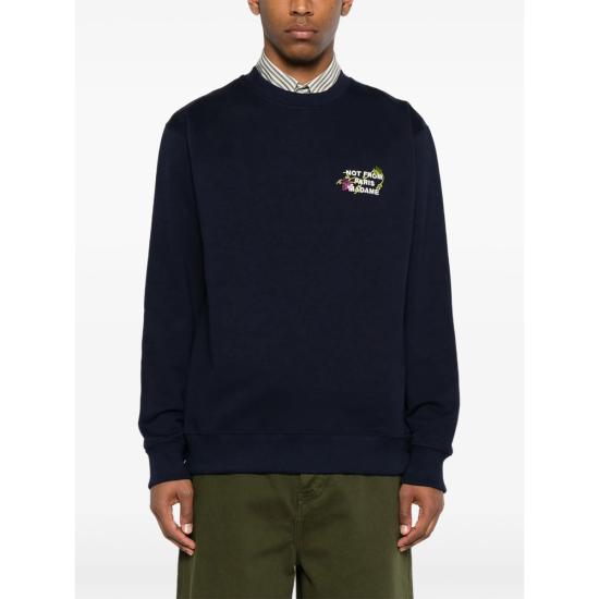 26FW 드롤드무슈 탑 L SW209 CO127 NAVY - DROLE DE MONSIEUR
