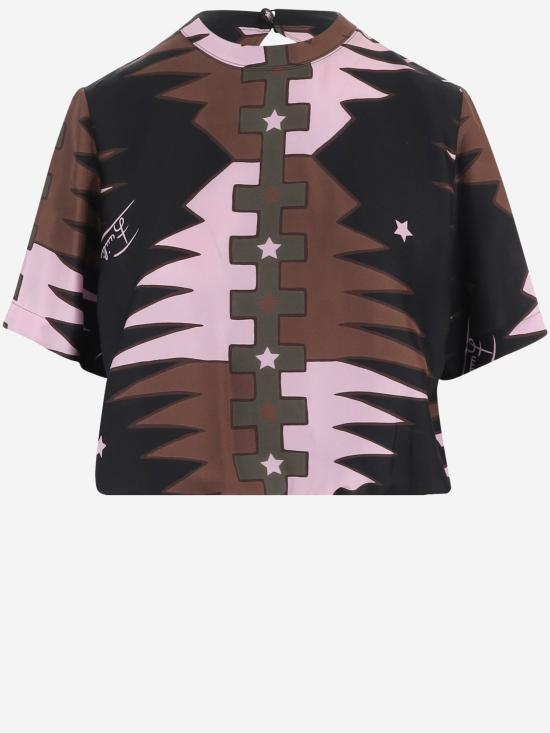 26FW 에밀리오푸치 탑 6URM73 MULTICOLOR - EMILIO PUCCI