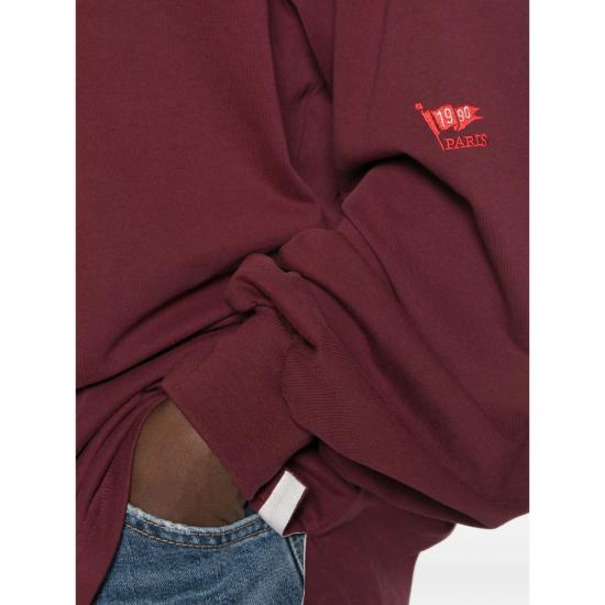 26FW 시스템 스웨터 SY2G8TTOT02W WINE RED - SYSTEM