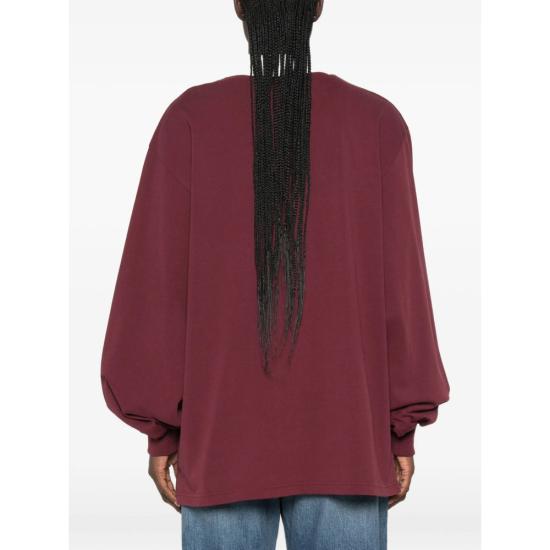 26FW 시스템 스웨터 SY2G8TTOT02W WINE RED - SYSTEM