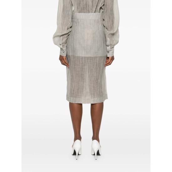 26SS 더 가먼트 스커트 22041 DELFI 056 GRAY - THE GARMENT