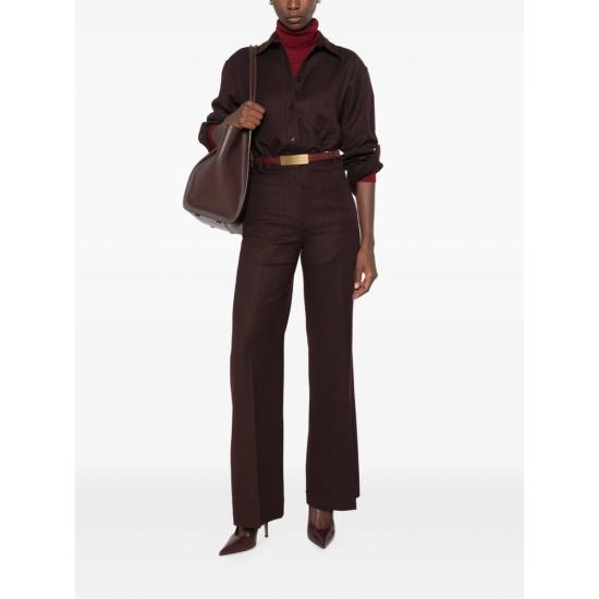 26FW 빅토리아 베컴 팬츠 1226WTR005115S ACAI BROWN - VICTORIA BECKHAM
